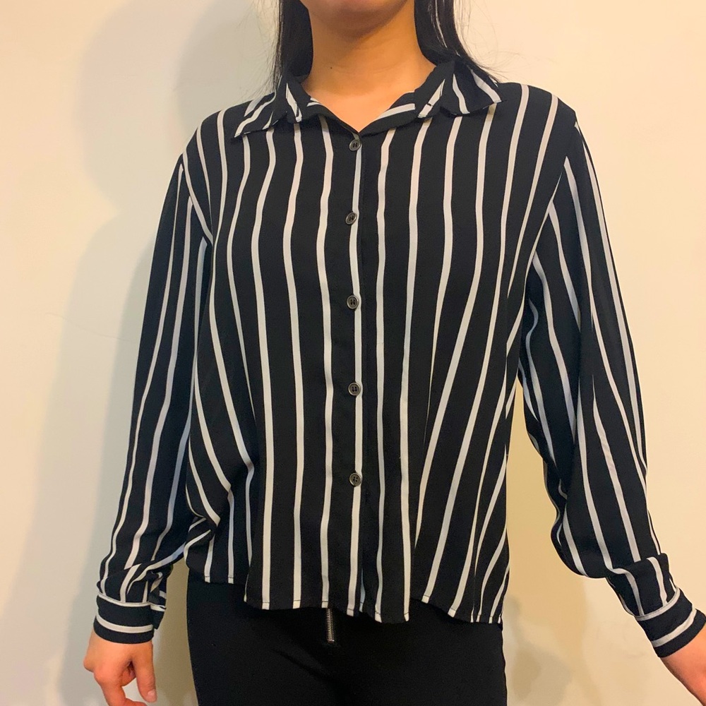 Black and white stripe